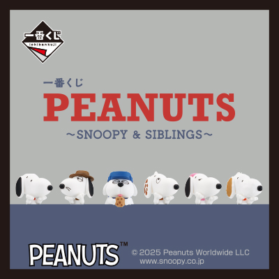 一番くじ PEANUTS ~SNOOPY & SIBLINGS~