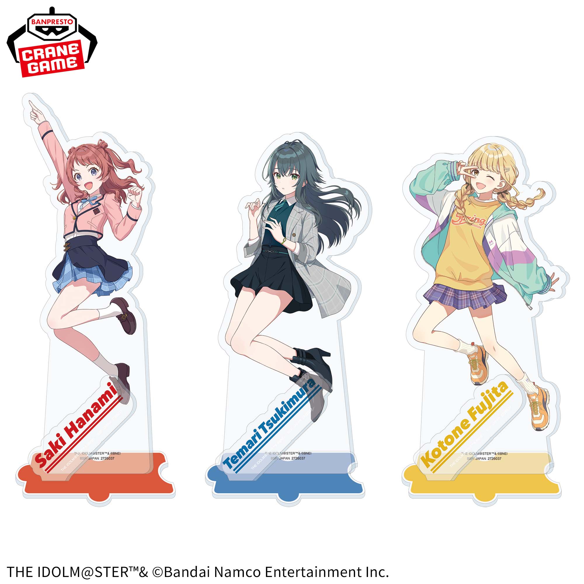 学園アイドルマスター スタンド付きビッグアクリルフィギュア│株式 