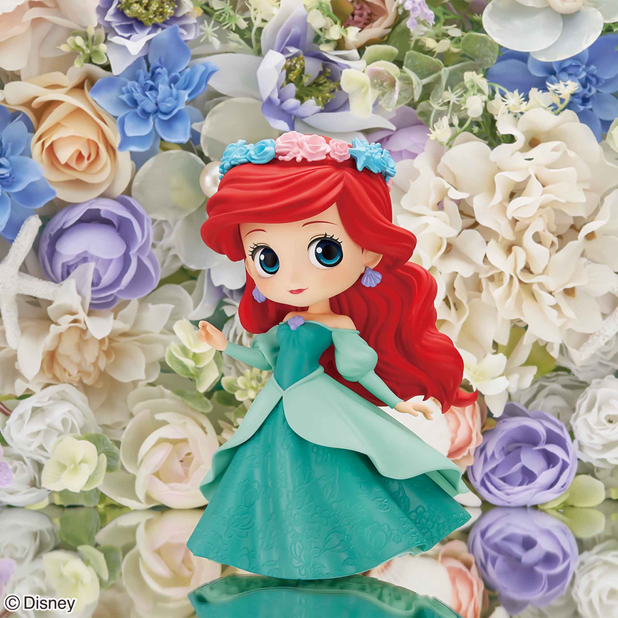 Q posket Disney Characters flower style -Ariel-