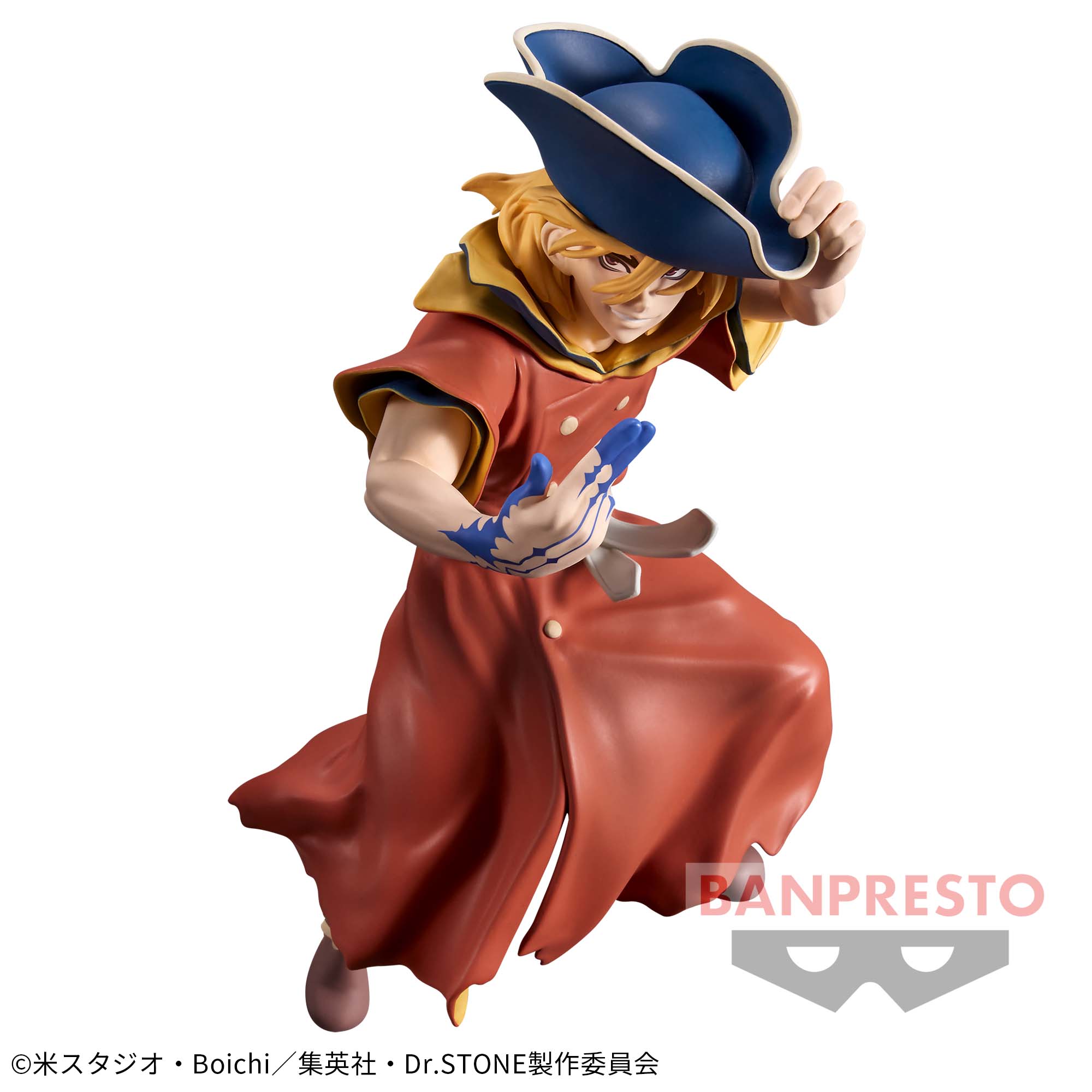 Dr.STONE FIGURE of STONE WORLD-造形の科学-七海龍水Ⅱ│株式会社BANDAI SPIRITS（バンダイスピリッツ）