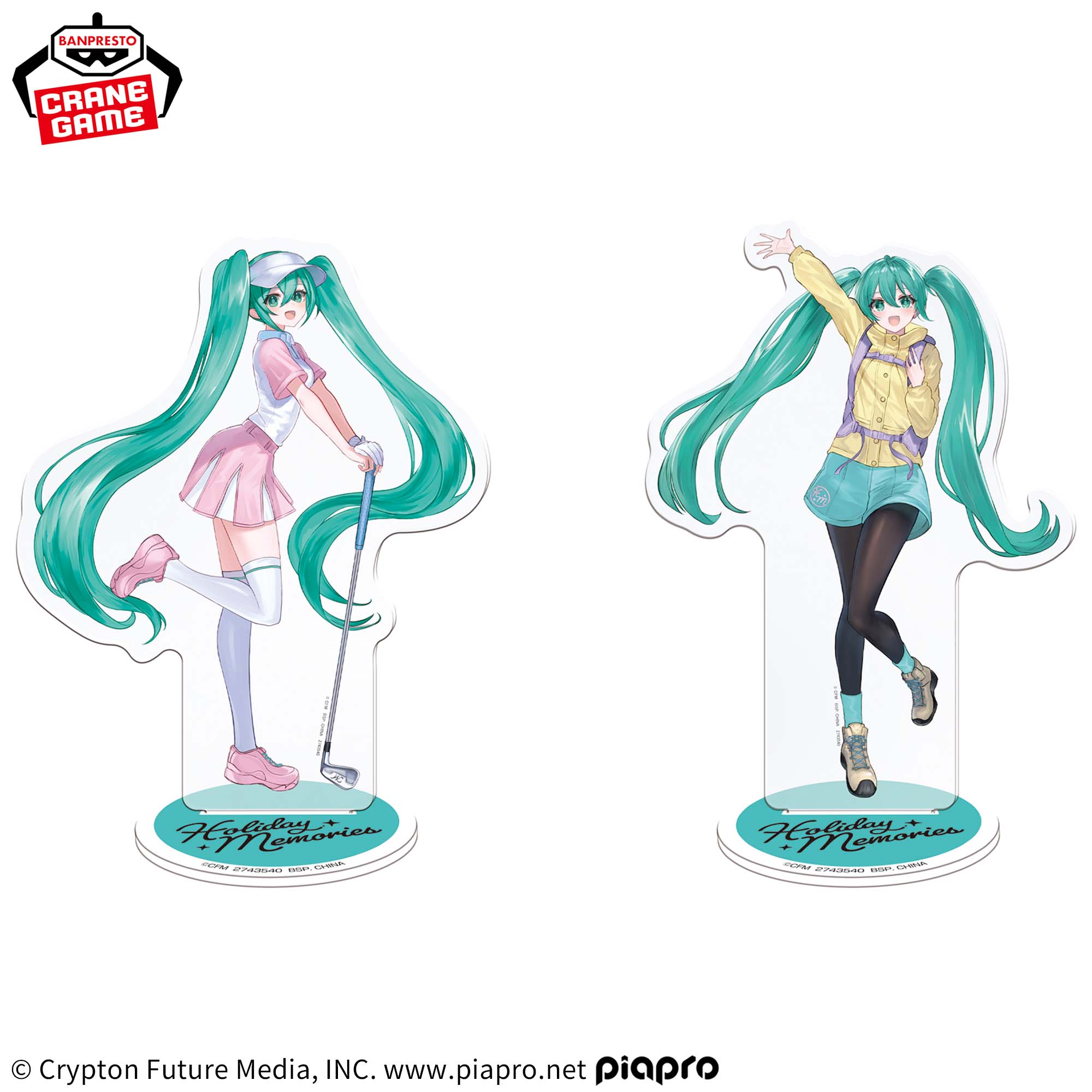 HATSUNE MIKU Holiday Memories BIGサイズアクリルスタンド