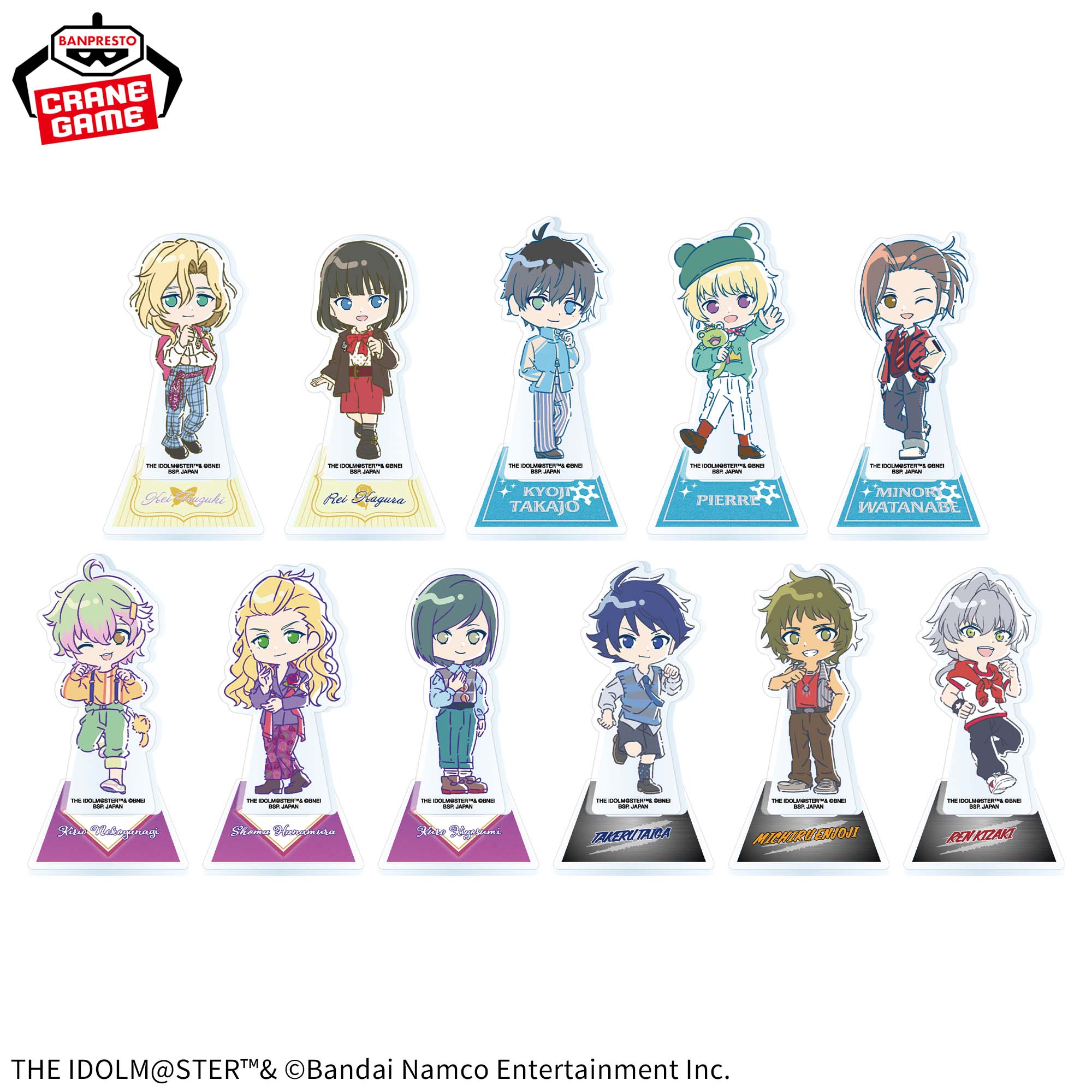 アイドルマスター SideM のすたるぽっぷ スタンド付きアクリルプレートvol.5