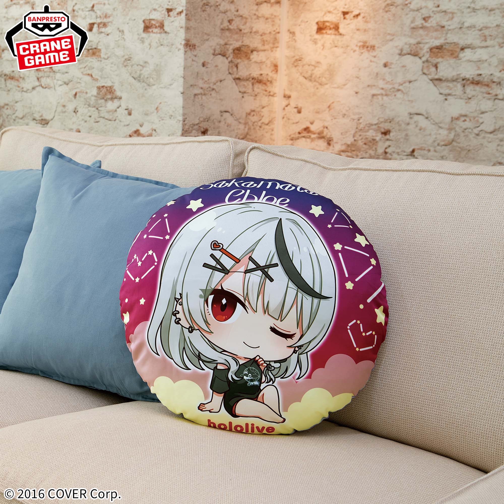 ホロライブ #hololive IF petit ラウンドクッション 沙花叉クロヱ